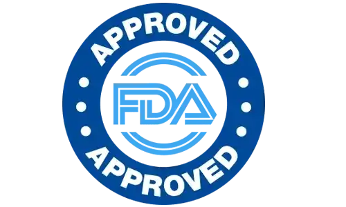 FDA approved badge supplied in assets