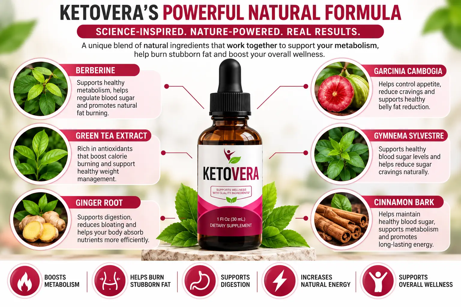 KetoVera formula at a glance